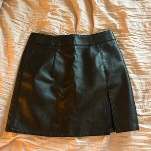 Leather Skirt